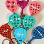 Porte-clés raquette de padel