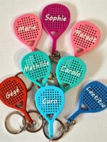 Porte-clés raquette de padel