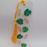 Marque-pages en acrylique - Monstera