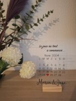Panneau en acrylique anniversaire couple – Image 2