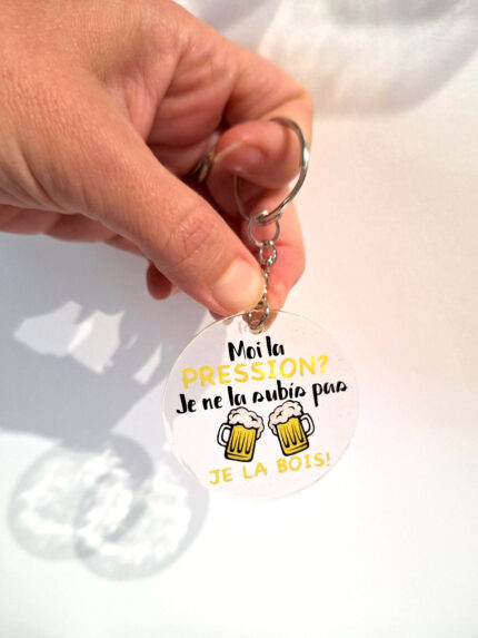 Porte-cle biere