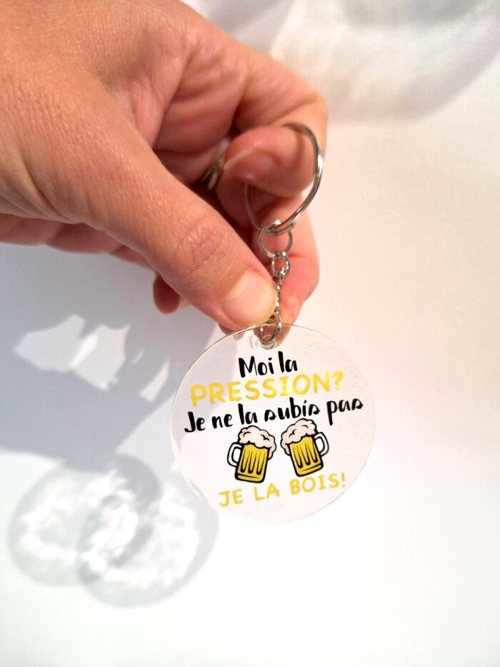 Porte-cle biere