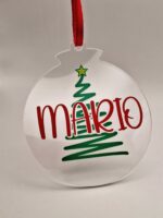 Décoration pour le sapin de noël en acrylique