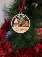 Décoration pour le sapin de noël en bois – Modèle Gnome