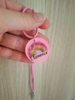 Collier en résine - Arc en ciel – Image 3